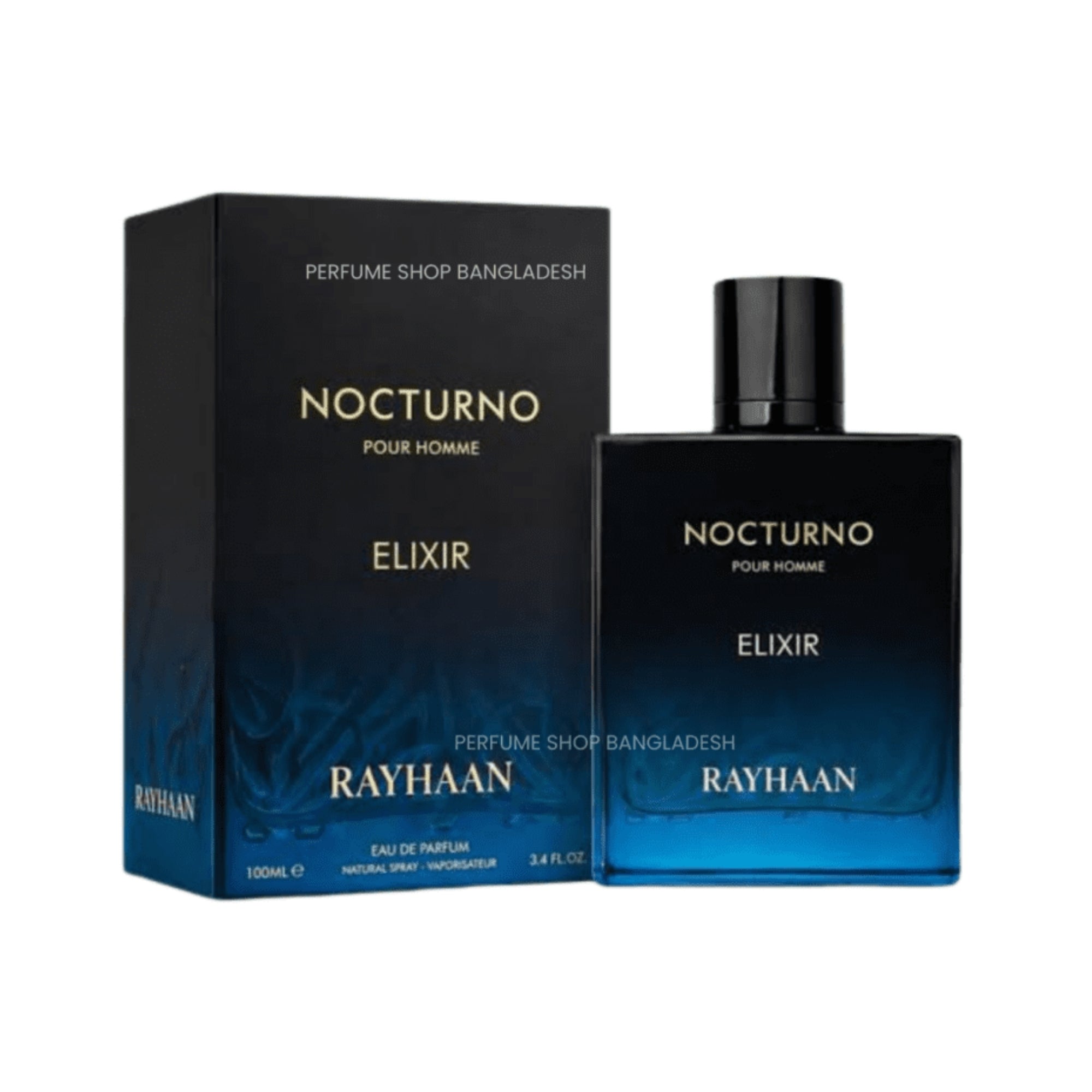 Rayhaan Nocturno Eau De Parfum - 100 Ml