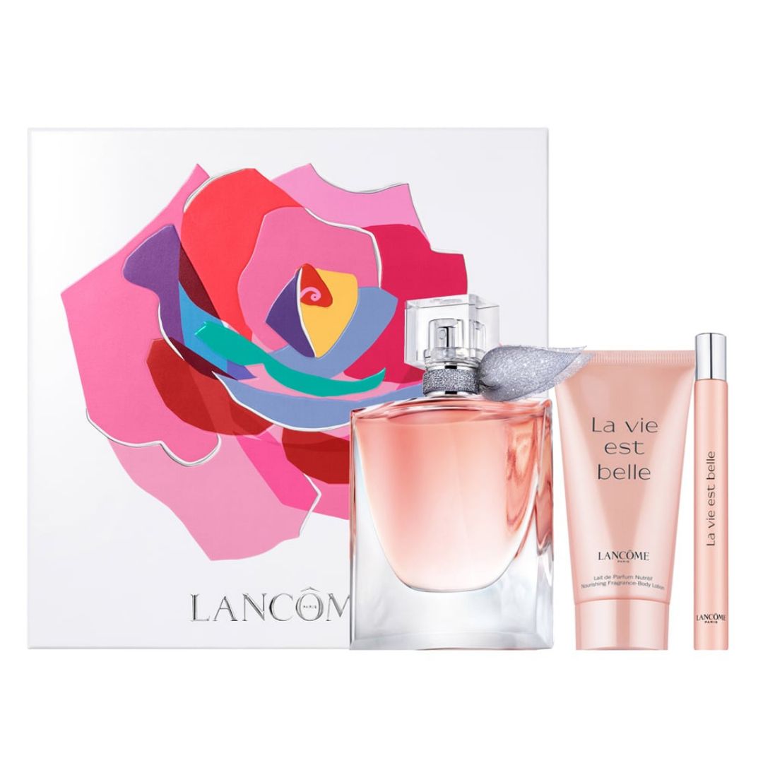 Lancom La Vie Est Belle Eau De Parfum - 100 Ml 4 Pcs Gift Set