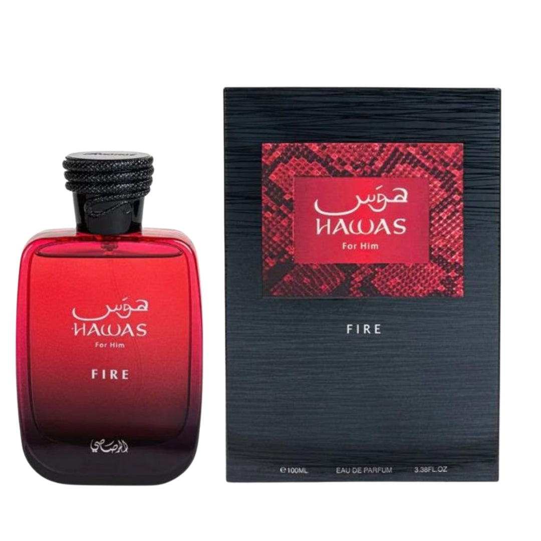 Rasasi Hawas Fire Eau De Parfum - 100 Ml