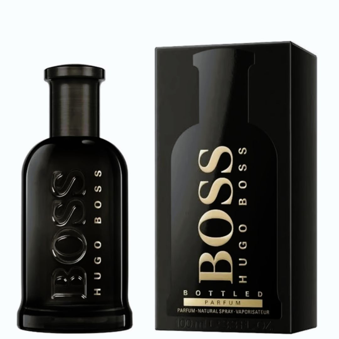 Men's woody aromatic fragrance, Hugo Boss Bottled Parfum, 100ml bottle