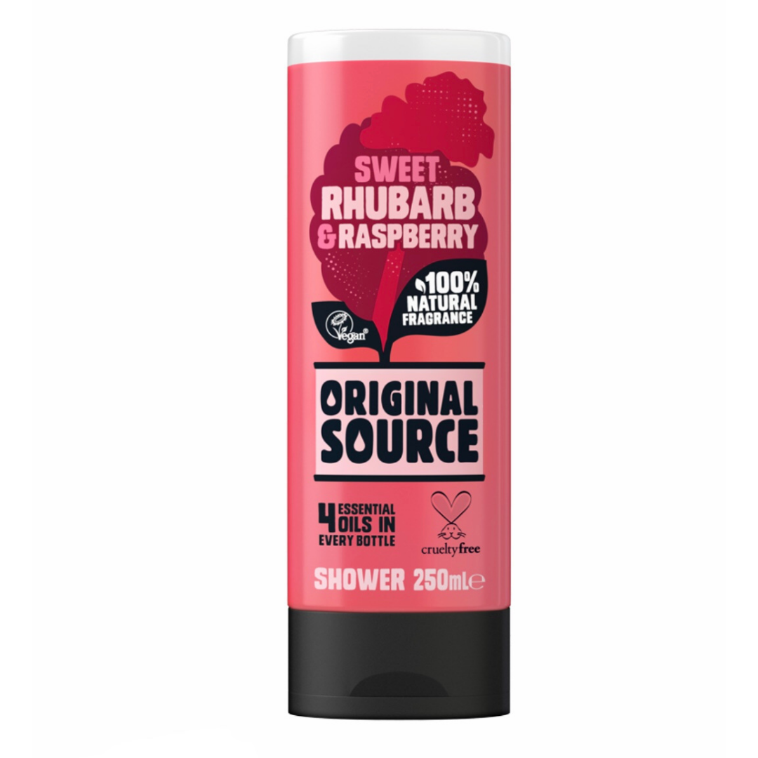 Original Source Rhubarb & Raspberry Shower Gel - 250 Ml