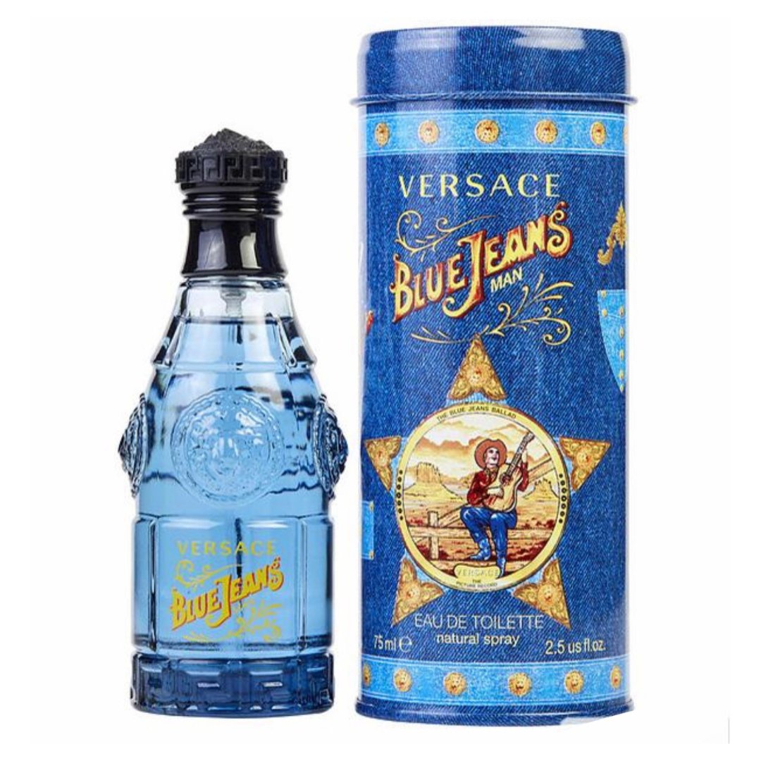 Versace Blue Jeans Eau De Toilette - 75 Ml