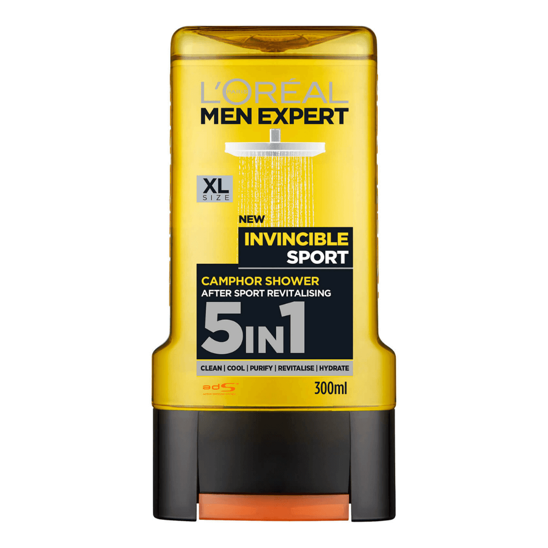 L'Oréal Men Expert Invincible Sport Shower Gel - 300 Ml