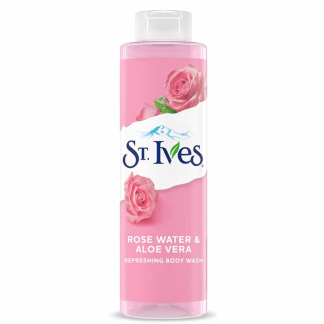 St.Ives Refreshing Body Wash Rose Water & Aloe Vera - 650 ML