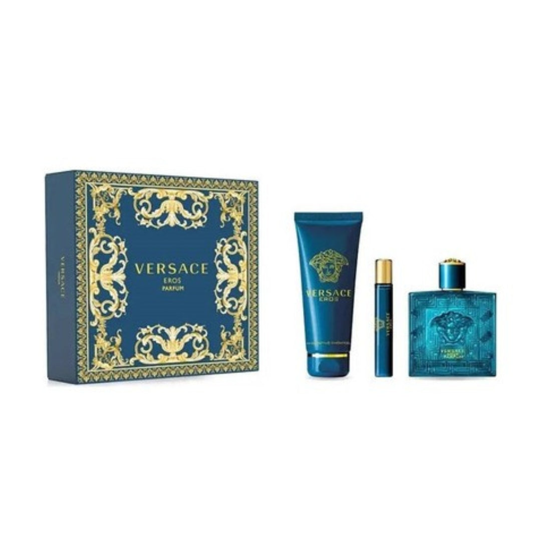 Versace Eros Eau De Parfum 100 Ml 3 Pcs Gift Set
