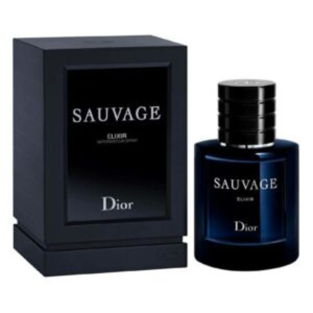 Dior Sauvage Elixir, 60 ml, luxurious and masculine scent.