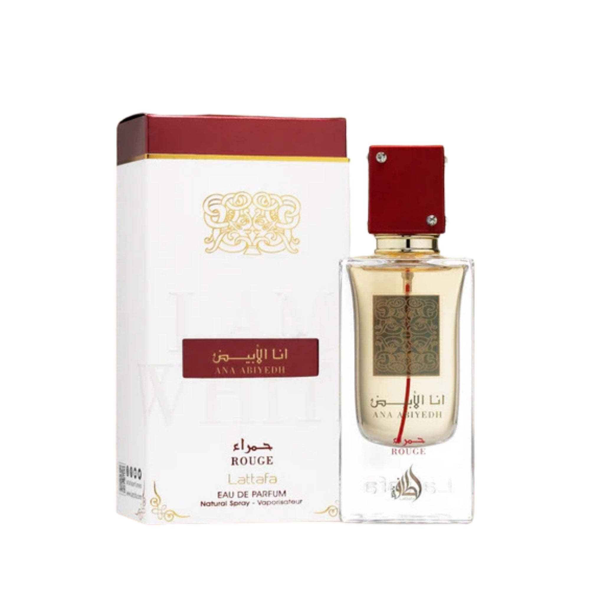 Lattafa Ana Abiyedh Rouge Eau De Parfum - 60 Ml