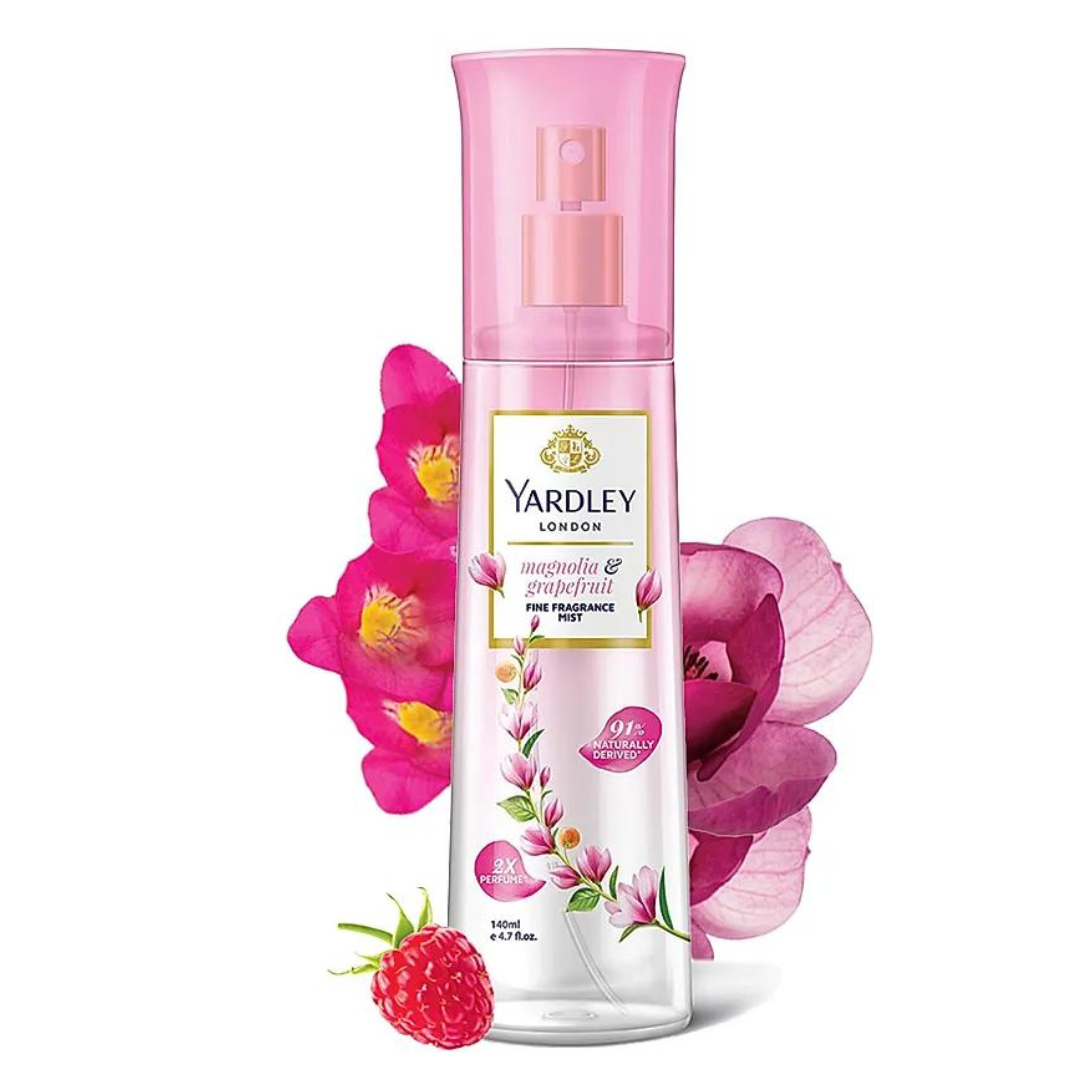 Yardely Magnolia & Grapefruit Body Mist - 140 Ml